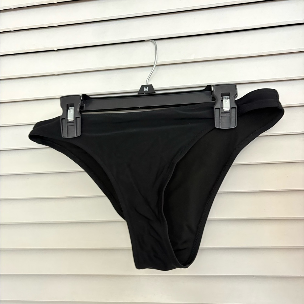 Aerie Cheeky Black Bikini Bottom